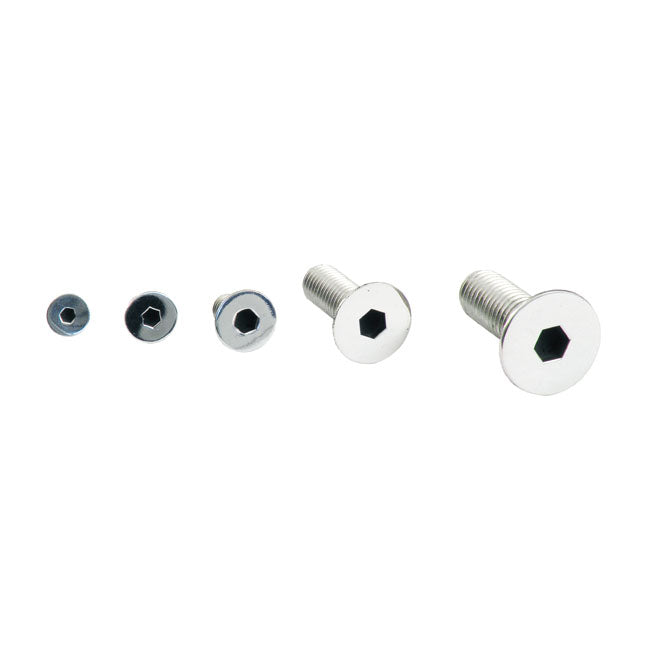 Gardner-Westcott M10 X 30mm Flathead Allen Bolt, Pol. SS