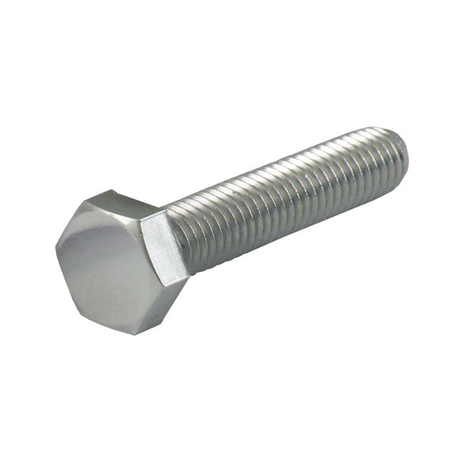 Gardner-Westcott M8 X 40mm Hex Bolt, Pol. Stainless