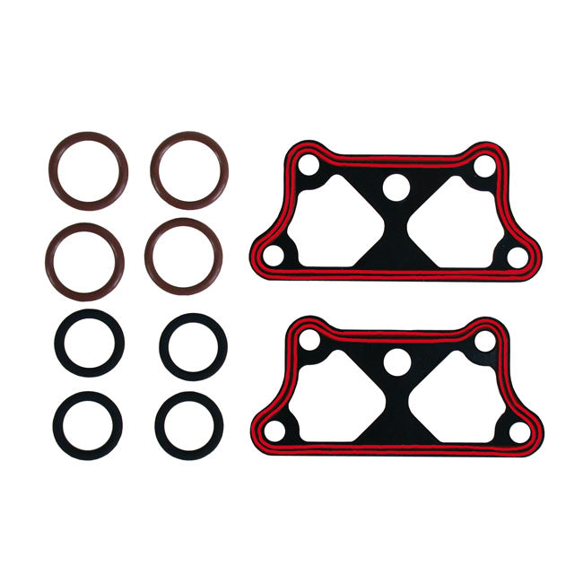 James Gaskets Pushrod Cover Seal Kit – 2004–2022 XL Sportster; 2008–2012…