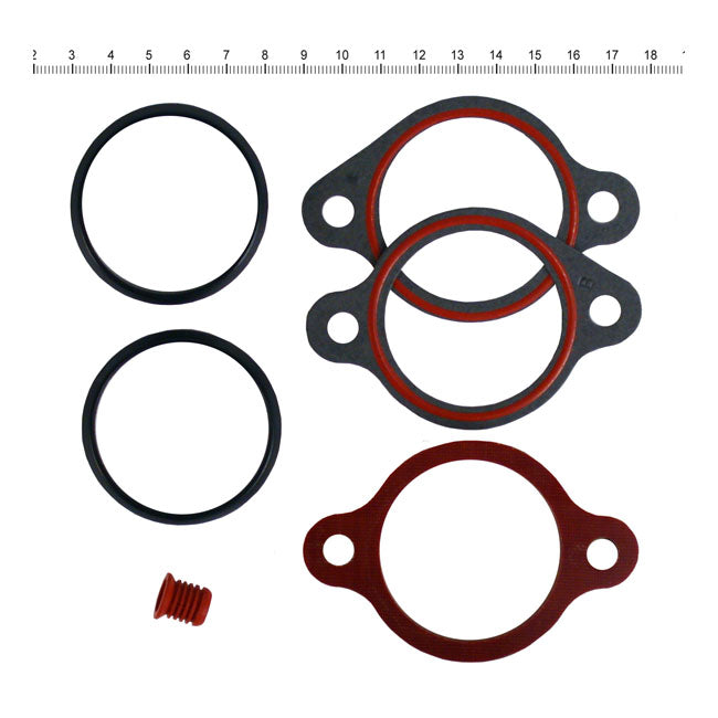 James Gaskets Manifold Gasket & Spacer Kit – 1999–2006 Big Twin with Screamin'' Eagle…