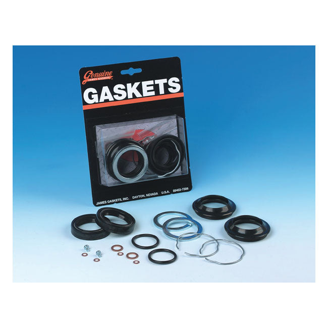 James Gaskets Fork Oil Seal Rebuild Kit. 39mm Fork Tubes – 1988–2022 XL Sportster; 1988–1994 All…