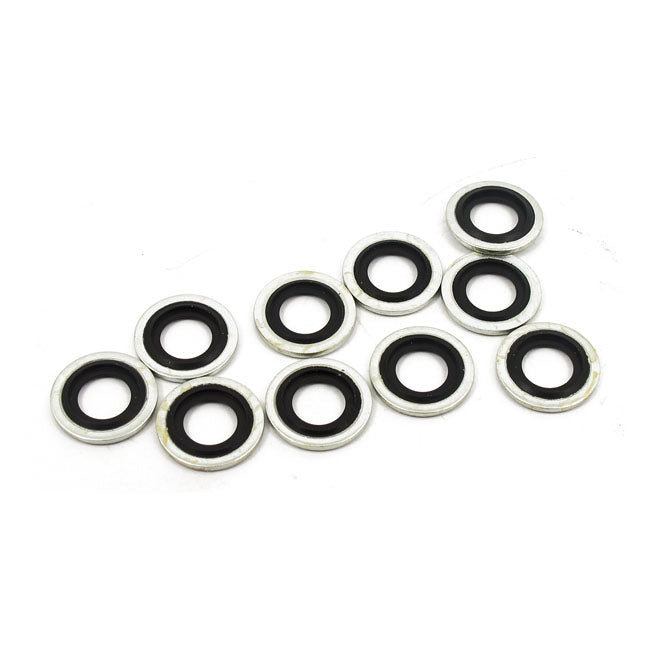 James Gaskets Seal Washer Fork Drain Screw – 1975–1999 XL Sportster; 1976–1986 FX…