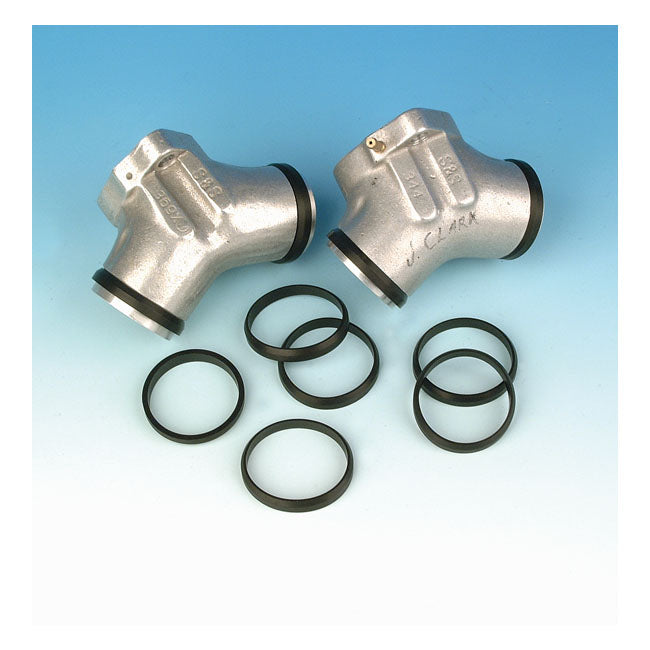 James Gaskets Manifold Intake Seals. Blue Viton +.180" – 1984–2017 Big Twin; 1986–2022 XL…