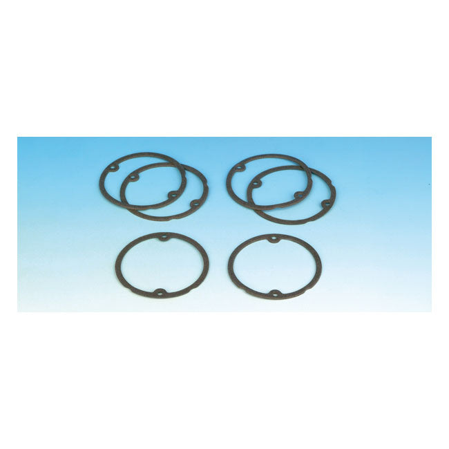 James Gaskets 3" Turn Signal Lens Gaskets – 1973–1985 FX; FXR; XL Sportster