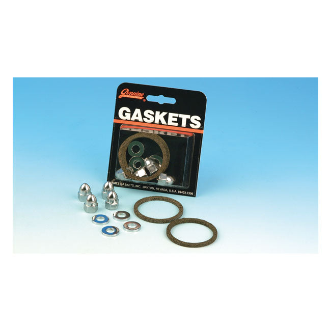 James Gaskets Exhaust Gasket & Mount Kit. 84-90/10-Up – 1984–2026 Big Twin; 1986–2022 XL…