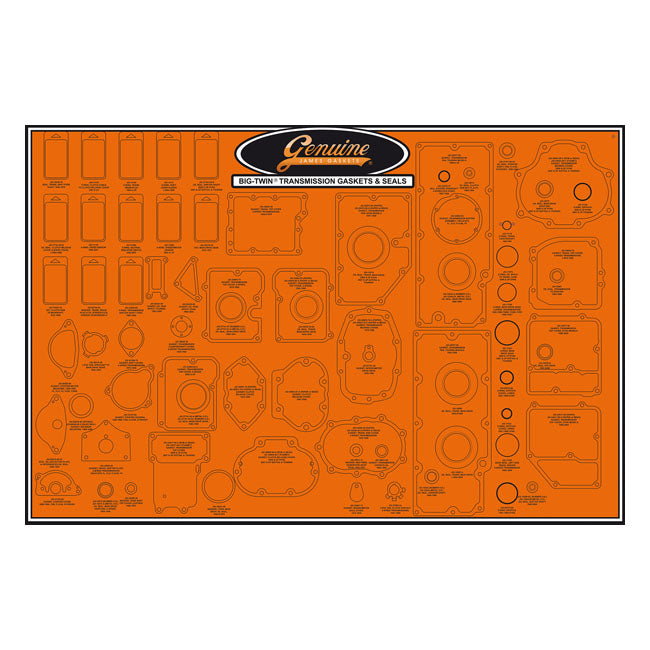 James Gaskets Gasket & Seal Board. Transmission – 1936–2017 Transmissions