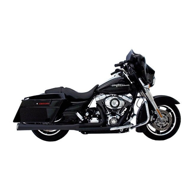 Kerker, 2-1 Supermeg Exhaust. Black for 10-16 Touring