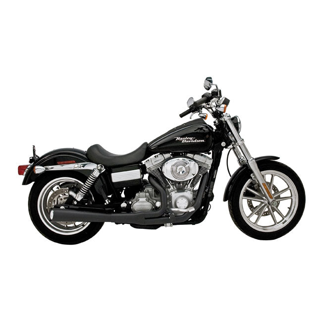 Kerker, 2-1 Supermeg Exhaust. Black for 06-11 Dyna