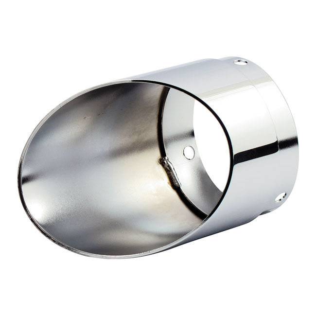 Kerker, Slash Cut End Cap. Chrome