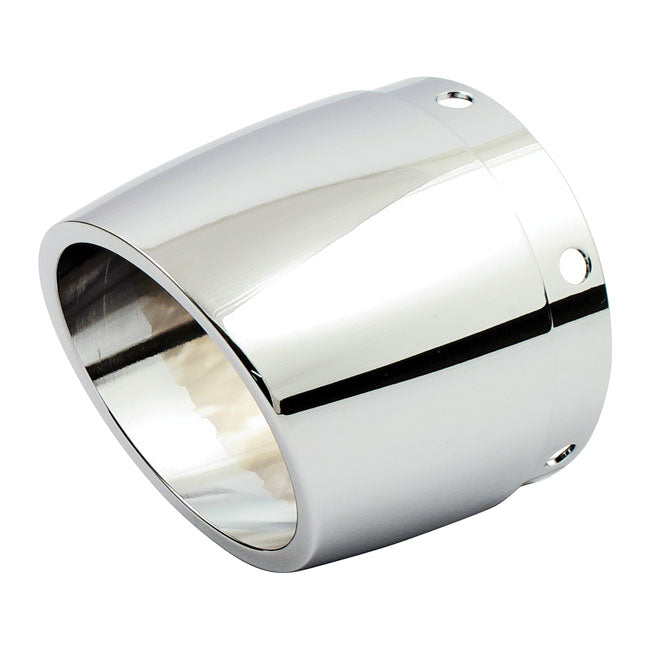 Kerker, Tapered / Slash End Cap. Chrome