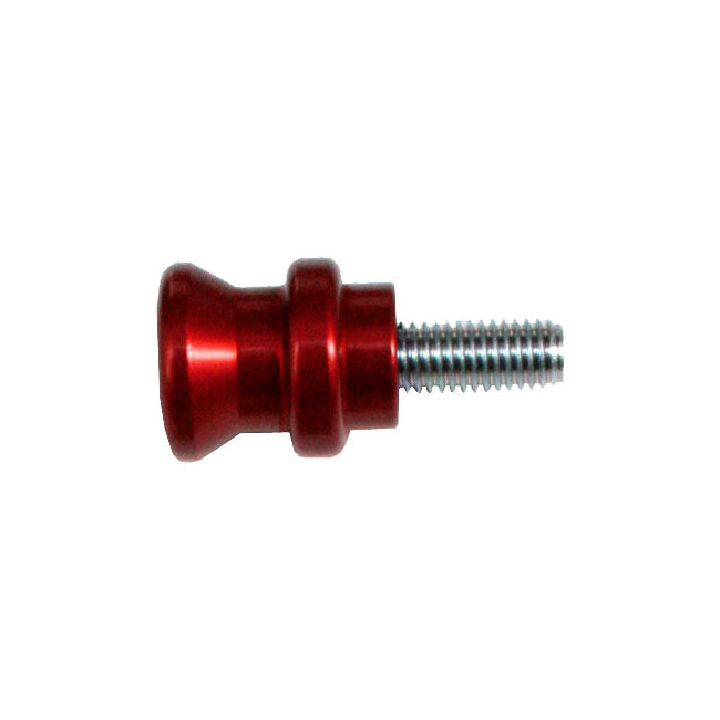 Bike-Lift Rear Aluminum Bobbins 8mm, Red – Suzuki; Honda; Ducati