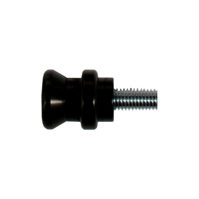 Bike-Lift Rear Aluminum Bobbins 8mm, Black – Suzuki; Honda; Ducati