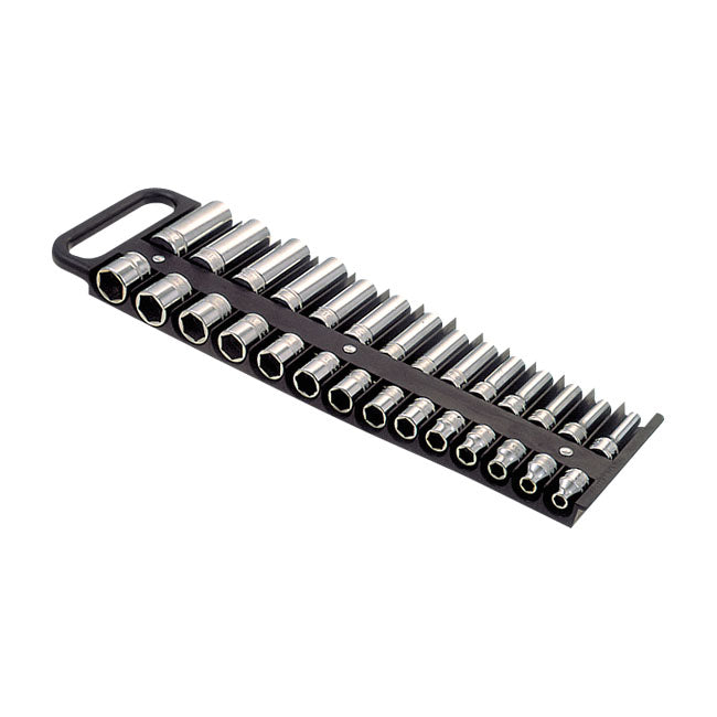 Lisle 3/8" Socket Holder, Black – Universal