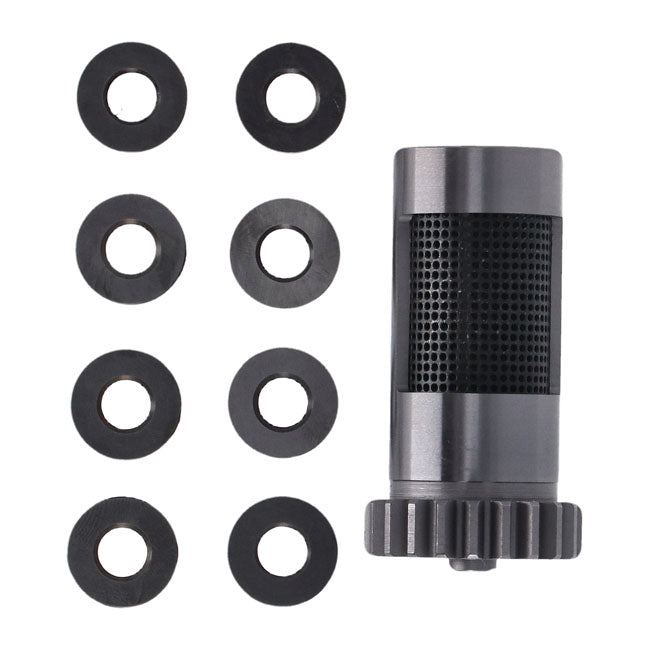 S&S Steel Breather Valve & Spacer Set. Std – L1977–1999 Big Twin