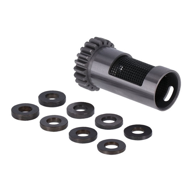 S&S Steel Breather Valve & Spacer Set. Std – L1977–1999 Big Twin