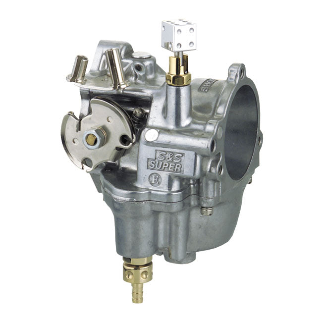 Kustom Tech In-line Fuel Valve for S&S E/G Carb. Brass – S&S Super E/G Carburetor