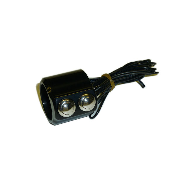 Kustom Tech K-Tech, Switch Housing Evolution Line Dual Button. Black – For Kustom Tech ''Evolution Line''…