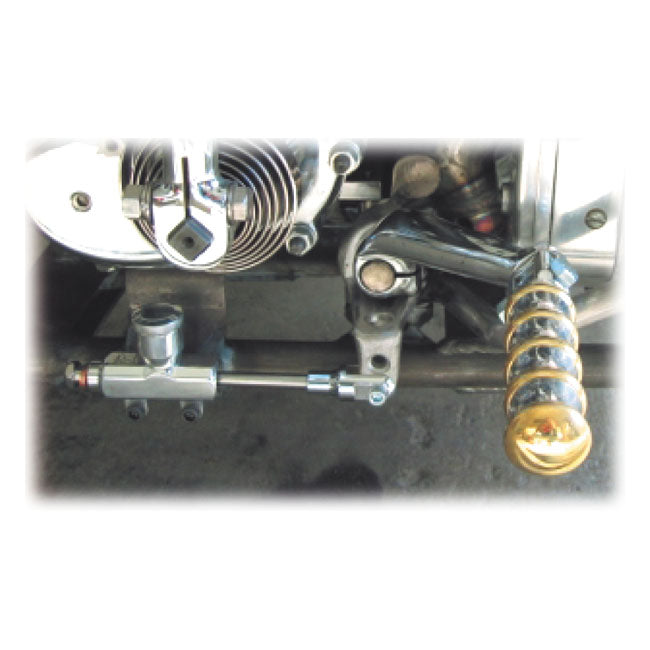 Kustom Tech K-Tech, Custom Rear Master Cylinder Hydraulic. Polished – Universal