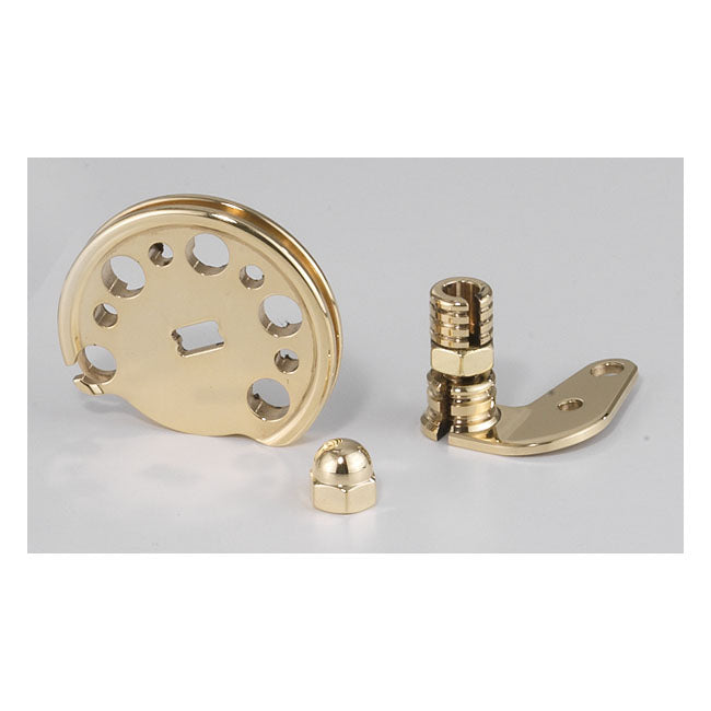 Kustom Tech Brass Throttle Accent S&S E/G Carb – S&S Super E/G with Single Cable