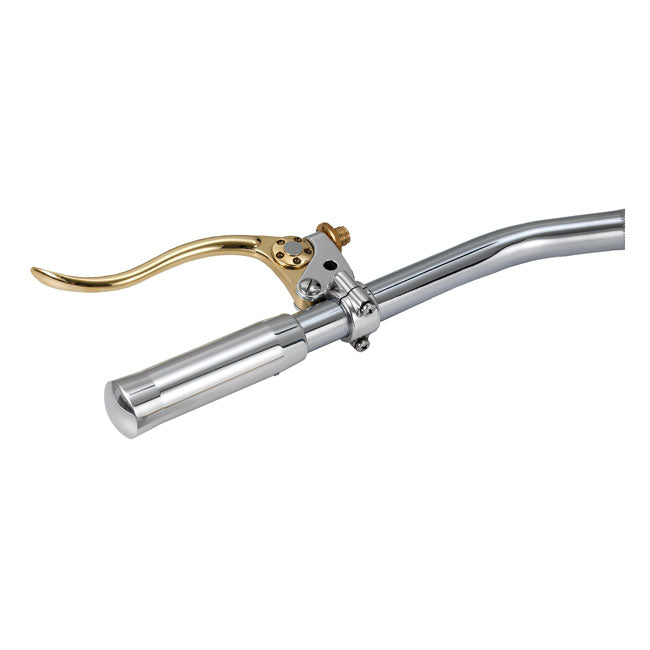Kustom Tech K-Tech, DeLuxe Mechanical Clutch Lever Assembly. Brass/Alu