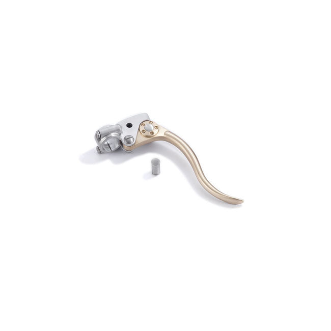 Kustom Tech K-Tech, DeLuxe Mechanical Brake Lever Assembly. Brass/Alu