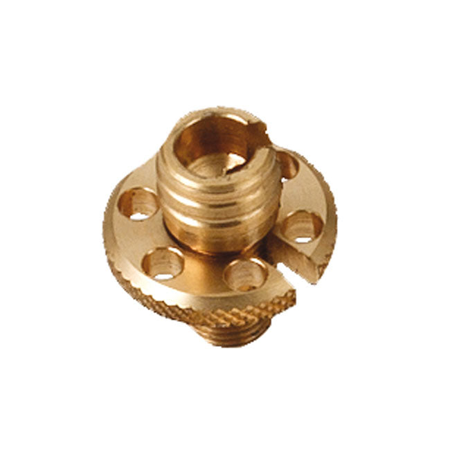 Kustom Tech K-Tech Clutch Cable Adjuster. Polished Brass
