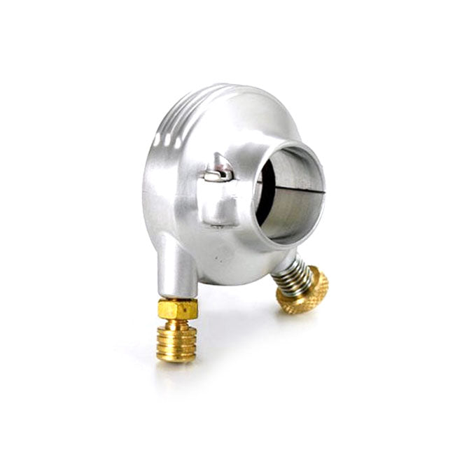 Kustom Tech K-Tech DeLuxe External Throttle Housing. Satin Aluminum – 1" / 25.4mm Handlebars