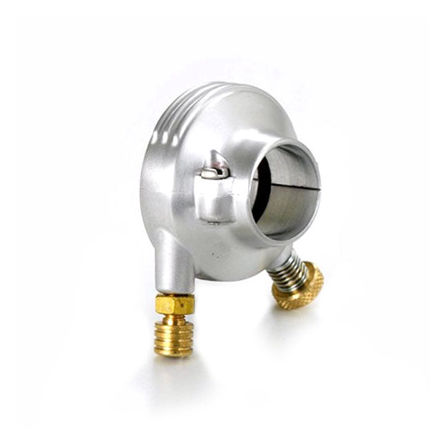 Kustom Tech K-Tech DeLuxe External Throttle Housing. Satin Aluminum – For 7/8" (22mm) Handlebars