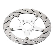 Kustom Tech K-Tech, Drilled Brake Rotor Stainless Steel 11.5 Inch – 2000–2025 Softail; 2000–2017 Dyna…