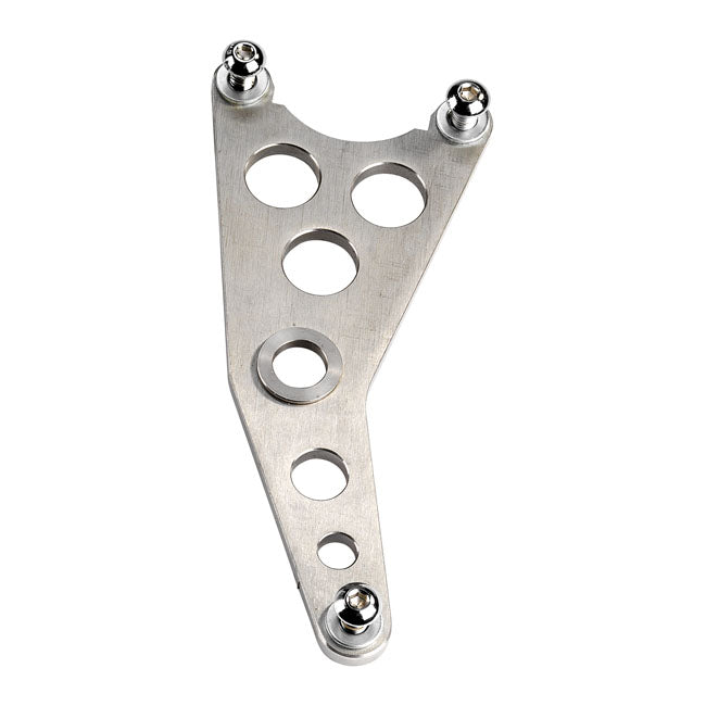 Kustom Tech K-Tech Super Freni Rear Caliper Bracket. Raw – Swingarm; Top Mount