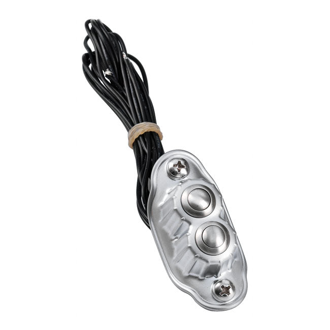 Kustom Tech Deluxe Handlebar Switch. Dual Button