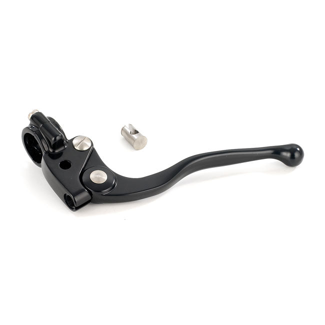 Kustom Tech K-Tech Grimeca Clutch Lever Assembly Black – Custom Applications with 1" (25.4mm)…