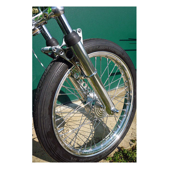 Kustom Tech K-Tech, Front Mini Drum Brake Kit. For Hydr. Forks – Hydraulic (Showa) Forks with 3/4" (19mm…