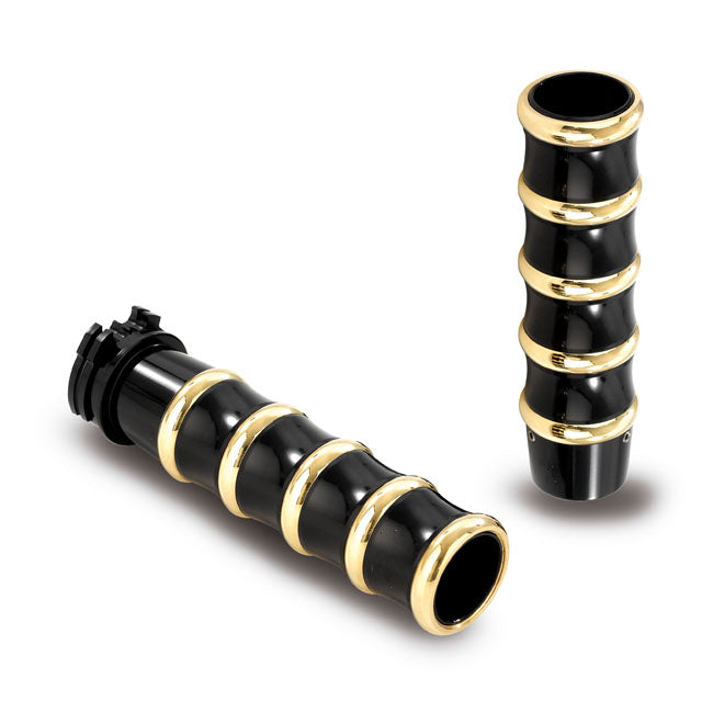 Kustom Tech K-Tech, Vintage Grips Black Alu / Brass