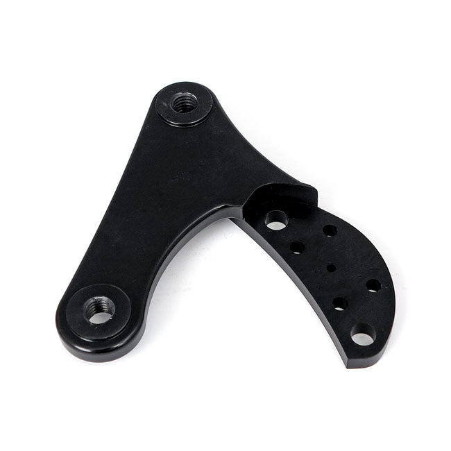 Kustom Tech K-Tech 2-Piston Caliper Mounting Bracket Left. Black – 1984–1999 Evo Big Twin Models with 39mm…
