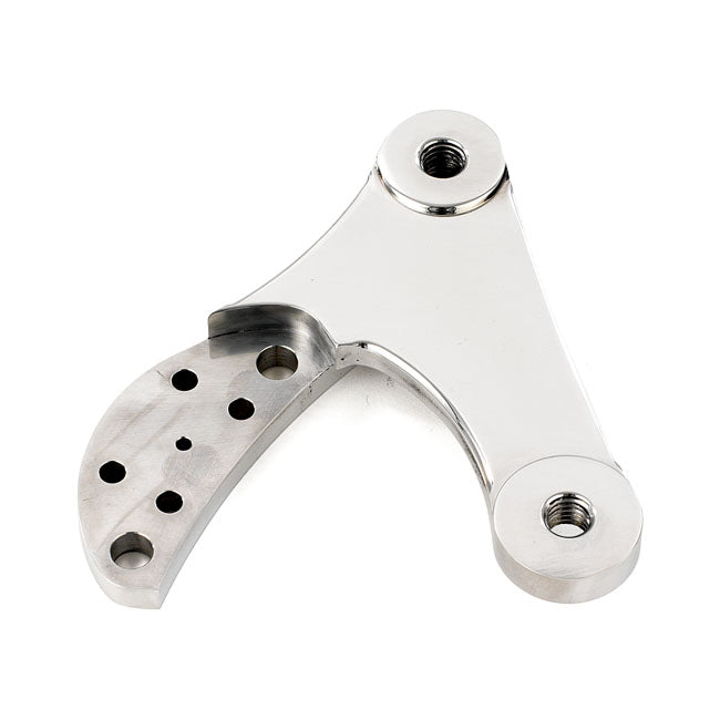 Kustom Tech K-Tech 2-Piston Caliper Mounting Bracket Right. Polished – 1984–1999 Evo Big Twin Models with 39mm…