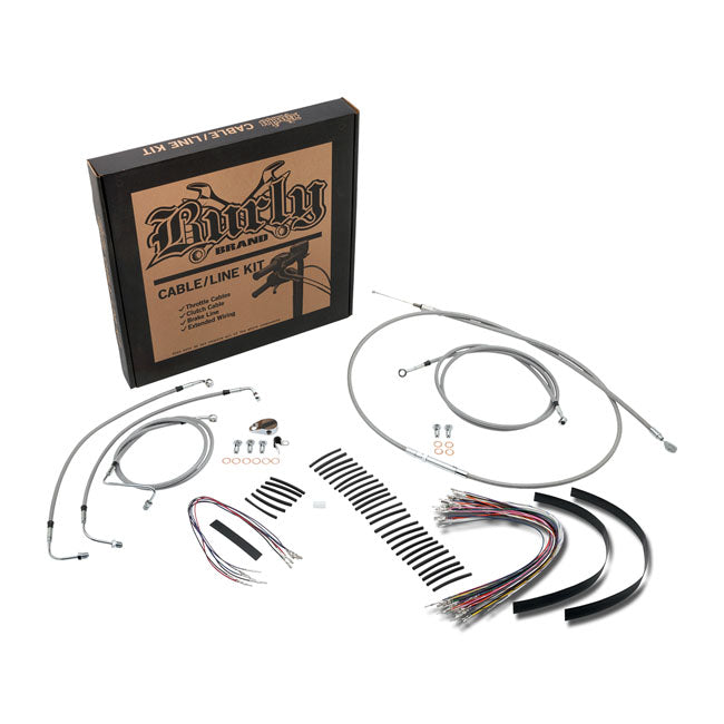 Burly Apehanger Cable/Line Kit – 1997–1999 FLHR/C; FLT/C/R