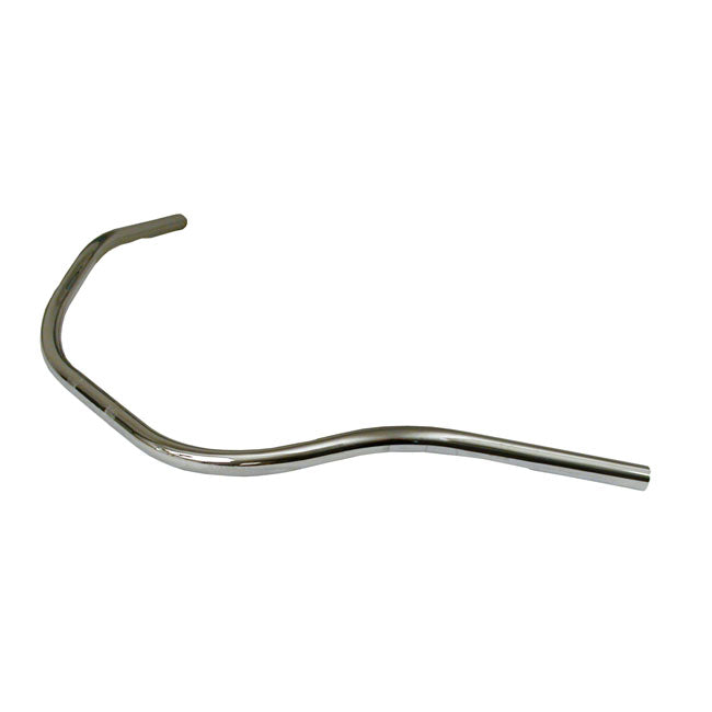 Burly 1" Bikini Beach Bar. Chrome – 1982–2022 H-D with 1" I.D. Risers