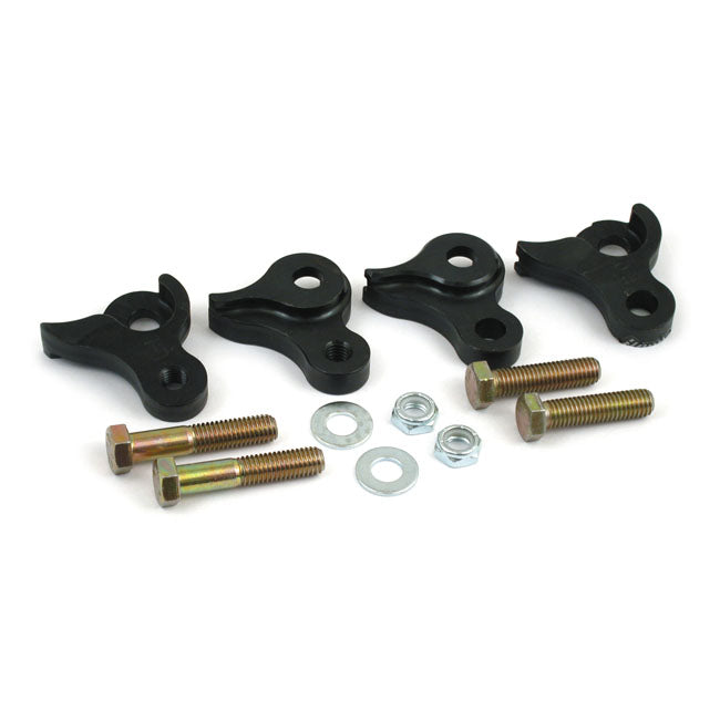 Burly Rear Lowering Kit. Black – 2002–2008 FLT/Touring
