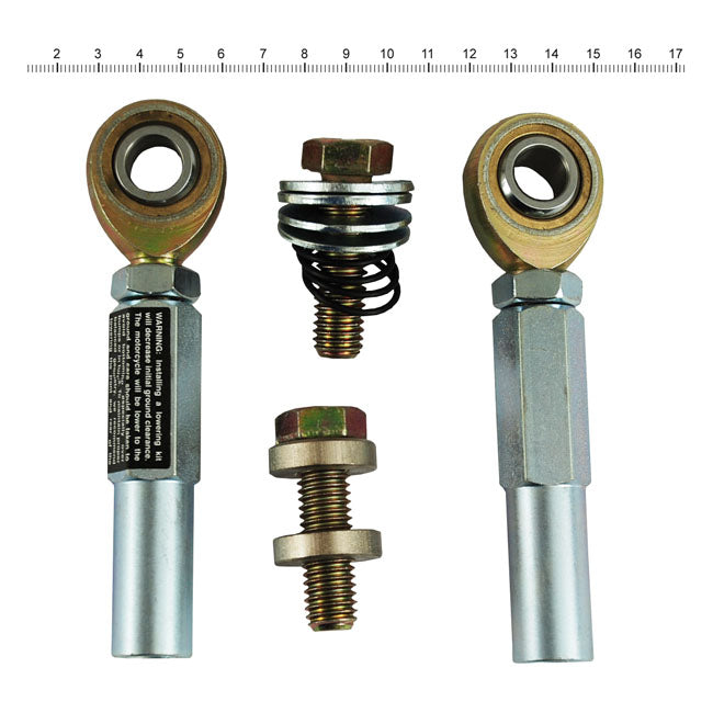 Burly Rear Lowering Kit Adjustable. Plain – 1984–1988 Softail
