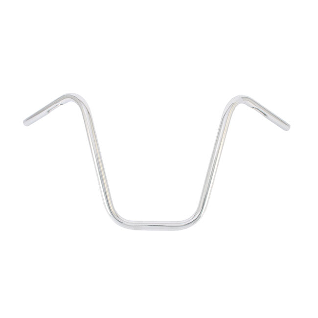 Burly 1" Narrow Apes Handlebar. Chrome, 14" Rise – 1982–2022 H-D with 1" I.D. Risers