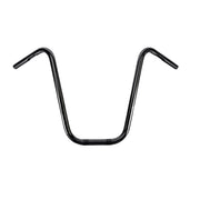 Burly 1" Narrow Apes Handlebar. Black, 16" Rise – 1982–2022 H-D with 1" I.D. Risers