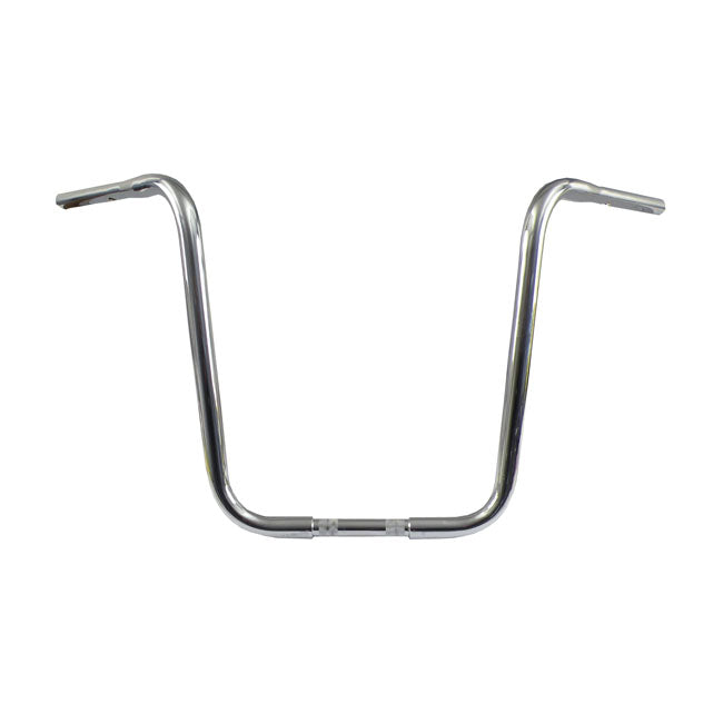 Burly Brand 18 Inch Gorilla Apehanger Handlebars in Chrome For 2008-2021 FLHR Touring Models