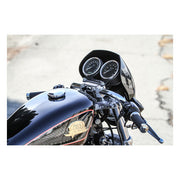 Burly 1" Clubman Bars. Chrome – 1982–2022 H-D with 1" I.D. Risers