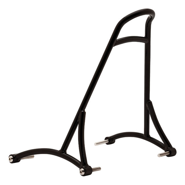 Burly Sissy Bar. 13" Black, No Backrest Pad – 2004–2022 XL Sportster XL1200CX)