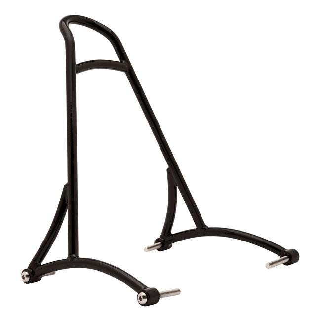 Burly Sissy Bar. 13" Black, No Backrest Pad – 2004–2022 XL Sportster XL1200CX)
