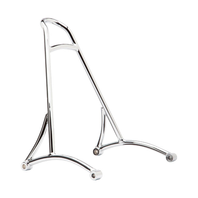 Burly Sissy Bar. 13" Chrome, No Backrest Pad – 2004–2022 XL Sportster XL1200CX)