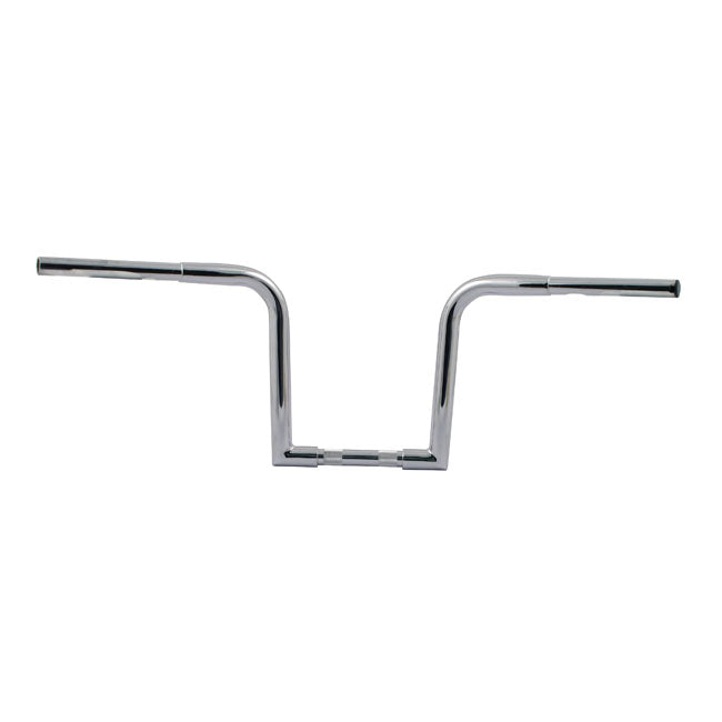 Wild1 1-1/4" Chubby Outlawz Apes. Chrome, 12" Rise – 1982–2024 H-D Mech. or E-Throttle with…