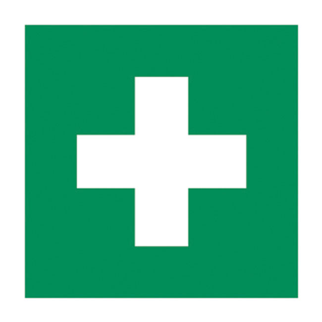 GREEN CROSS STICKER