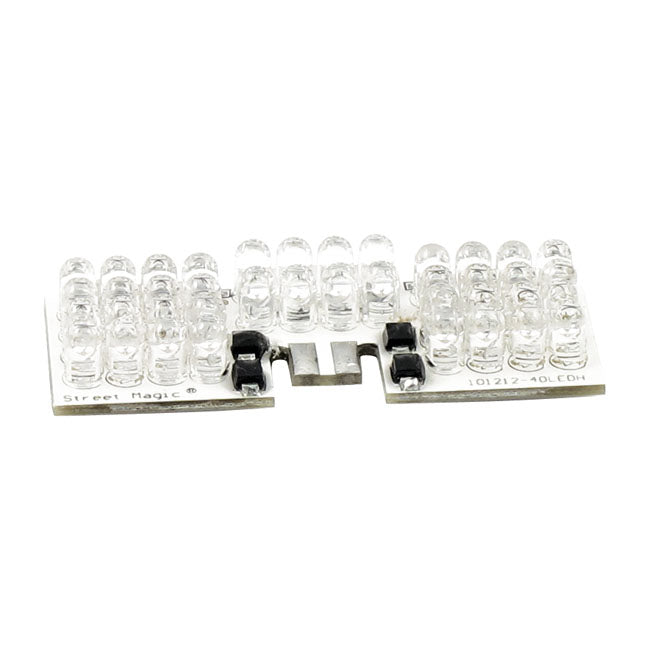 Custom Dynamics Genesis Fender Tip Insert. With Red LEDs – 1980–2013 FLT/Touring; 1987–2003 Softail…